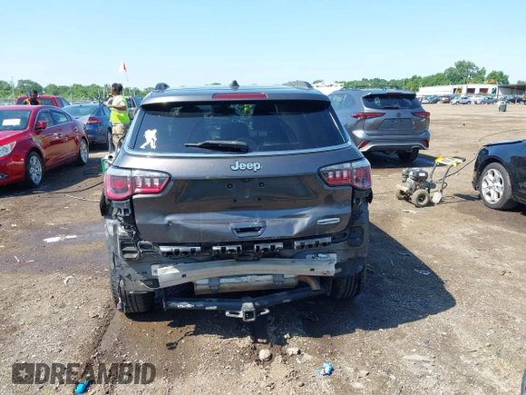 2018 Jeep Compass Latitude with VIN 3C4NJCBB1JT204782, listed as a IAAI auction lot 42539508 with 127,770 mi miles and . Bid and sale history available at DreamBid. Image 17.