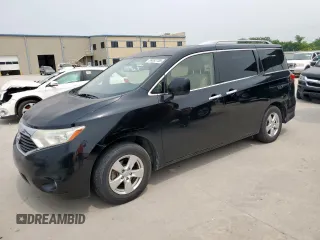 2016 Nissan Quest SV z VIN JN8AE2KPXG9154625, wystawiony jako Copart lot #56832785 z przebiegiem 71 952 mil mil oraz Czysty tytuł • Clean title. Historia ofert i sprzedaży dostępna na DreamBid. Obrazek 1.