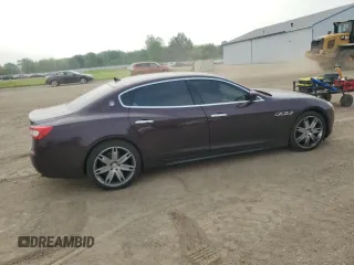 2015 Maserati Quattroporte S Q4 z VIN ZAM56RRA5F1144548, wystawiony jako Copart lot #59844425 z przebiegiem 70 370 mil mil oraz Czysty tytuł • Clean title. Historia ofert i sprzedaży dostępna na DreamBid. Obrazek 3.