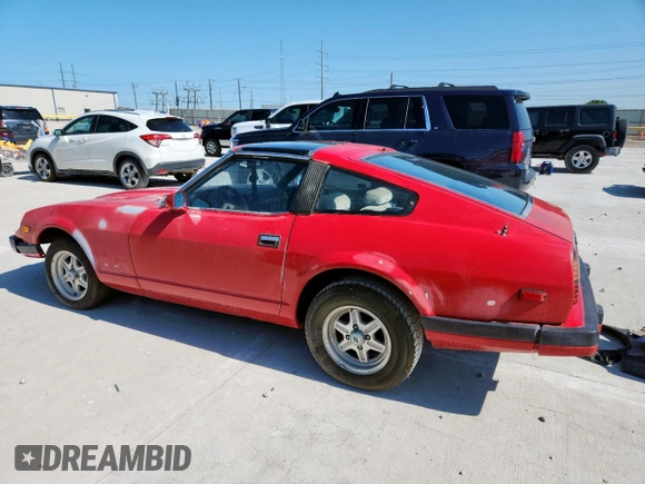 1983 Datsun 280ZX z VIN JN1HZ04S7DX575362, wystawiony jako Copart lot #57884445 z przebiegiem 216 083 mil mil oraz Czysty tytuł • Clean title. Historia ofert i sprzedaży dostępna na DreamBid. Obrazek 2.