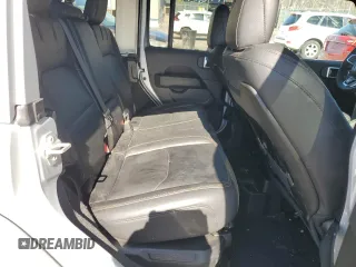 2024 Jeep Wrangler Sahara with VIN 1C4RJXP63RW195206, listed as a Copart auction lot 48784595 with 10,737 mi miles and Salvage Title. Bid and sale history available at DreamBid. Image 11.