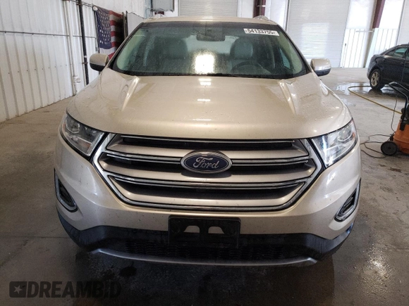 2017 Ford Edge Titanium with VIN 2FMPK4K91HBB80798, listed as a Copart auction lot 54133755 with 92,108 mi miles and Salvage Title. Bid and sale history available at carsss.com. Image 5.