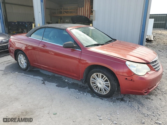 2008 Chrysler Sebring LX with VIN 1C3LC45K98N681848, listed as a Copart auction lot 69414384 with 99,117 mi miles and Salvage Title. Bid and sale history available at carsss.com. Image 4.