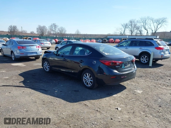 2016 Mazda 3 i Sport with VIN JM1BM1U73G1337468, listed as a IAAI auction lot 41824105 with 96,959 mi miles. Bid and sale history available at carsss.com. Image 3.