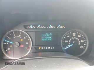 2015 Ford F-150 XL with VIN 1FTEW1CG0FKD03070, listed as a Copart auction lot 52990475 with 102,844 mi miles and Salvage title. Bid and sale history available at DreamBid. Image 9.