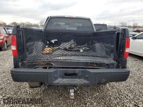 2007 Ford F-150 XLT with VIN 1FTPX14V77FB66951, listed as a Copart auction lot 82401734 with 147,373 mi miles and Salvage Title. Bid and sale history available at carsss.com. Image 6.