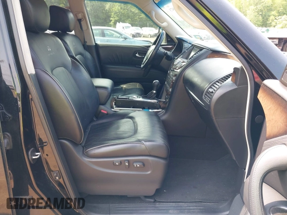 2012 Infiniti QX56 7-passenger z VIN JN8AZ2NF6C9515429, wystawiony jako IAAI lot #42419473 z przebiegiem 133 665 mil mil oraz . Historia ofert i sprzedaży dostępna na DreamBid. Obrazek 5.