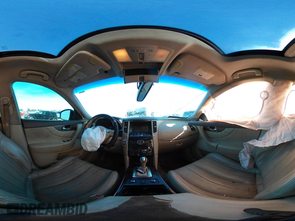 2014 Infiniti QX70 with VIN JN8CS1MU2EM451932, listed as a IAAI auction lot 41439834 with 125,781 mi miles and . Bid and sale history available at DreamBid. Image 18.