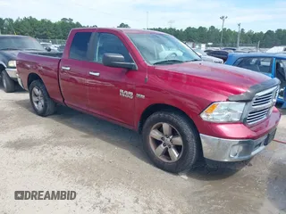 2015 Ram 1500 Big Horn with VIN 1C6RR6GT9FS589506, listed as a IAAI auction lot 42586183 with 287,168 mi miles and . Bid and sale history available at DreamBid. Image 1.