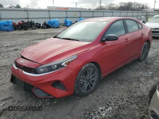 2024 Kia Forte GT-Line with VIN 3KPF54AD6RE779350, listed as a Copart auction lot 42765605 with 12,883 mi miles and Salvage Title. Bid and sale history available at carsss.com. Image 1.
