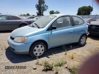2002 Toyota ECHO with VIN JTDAT123320207199, listed as a Copart auction lot 55177854 with 0 mi miles and Salvage Title. Bid and sale history available at carsss.com. Image 1.