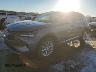 2021 Buick Envision Preferred with VIN LRBFZMR49MD098164, listed as a Copart auction lot 89027395 with 72,990 mi miles and Salvage Title. Bid and sale history available at carsss.com. Image 1.