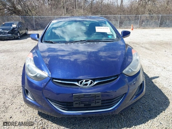 2012 Hyundai Elantra Limited with VIN 5NPDH4AE2CH148220, listed as a IAAI auction lot 41864394 with 88,480 mi miles. Bid and sale history available at carsss.com. Image 12.