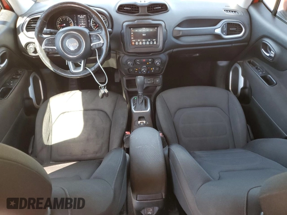2018 Jeep Renegade Latitude with VIN ZACCJABB3JPG86304, listed as a Copart auction lot 52539445 with 80,200 mi miles and Salvage Title. Bid and sale history available at DreamBid. Image 8.