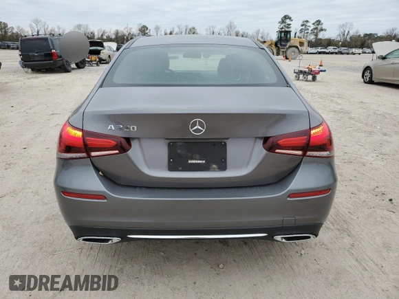 2022 Mercedes-Benz A 220 with VIN W1K3G4EB0NJ363576, listed as a Copart auction lot 41850345 with 109,187 mi miles and Salvage Title. Bid and sale history available at DreamBid. Image 6.
