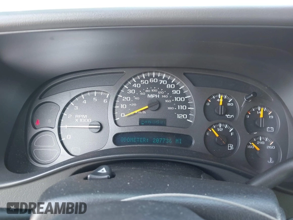 2004 Chevrolet Tahoe LS with VIN 1GNEC13T44R208111, listed as a IAAI auction lot 42189452 with 207,736 mi miles and . Bid and sale history available at DreamBid. Image 7.