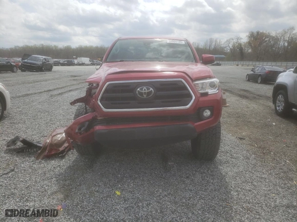 2019 Toyota Tacoma 4WD SR with VIN 3TMCZ5AN2KM217172, listed as a Copart auction lot 50065195 with 49,858 mi miles and Salvage Title. Bid and sale history available at carsss.com. Image 5.