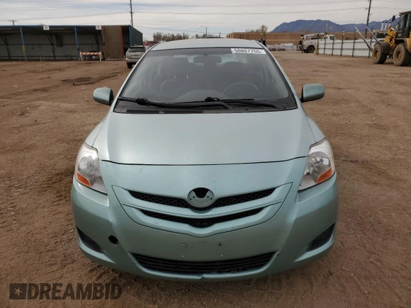 2008 Toyota Yaris with VIN JTDBT923184029555, listed as a Copart auction lot 50807755 with 98,072 mi miles and Salvage Title. Bid and sale history available at DreamBid. Image 5.