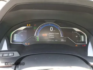 2020 Honda Clarity Plug-In Hybrid with VIN JHMZC5F13LC002225, listed as a Copart auction lot 68190924 with 77,871 mi miles and Salvage Title. Bid and sale history available at carsss.com. Image 9.
