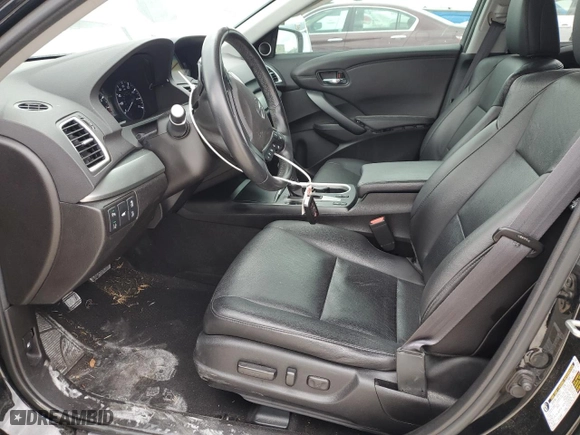 2018 Acura RDX w/Advance Pkg with VIN 5J8TB4H75JL003543, listed as a Copart auction lot 47596625 with 58,723 mi miles and Salvage Title. Bid and sale history available at carsss.com. Image 7.