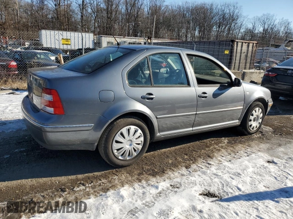 2005 Volkswagen Jetta GL with VIN 3VWRK69M85M025000, listed as a Copart auction lot 88311535 with 123,144 mi miles and Salvage title. Bid and sale history available at DreamBid. Image 3.