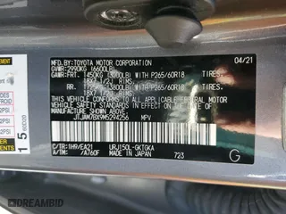 2021 Lexus GX with VIN JTJAM7BX9M5294256, listed as a Copart auction lot 45414195 with 72,518 mi miles and Salvage Title. Bid and sale history available at carsss.com. Image 13.