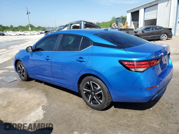 2024 Nissan Sentra SV with VIN 3N1AB8CVXRY238822, listed as a Copart auction lot 53317765 with 26,710 mi miles and Clean Title. Bid and sale history available at DreamBid. Image 2.