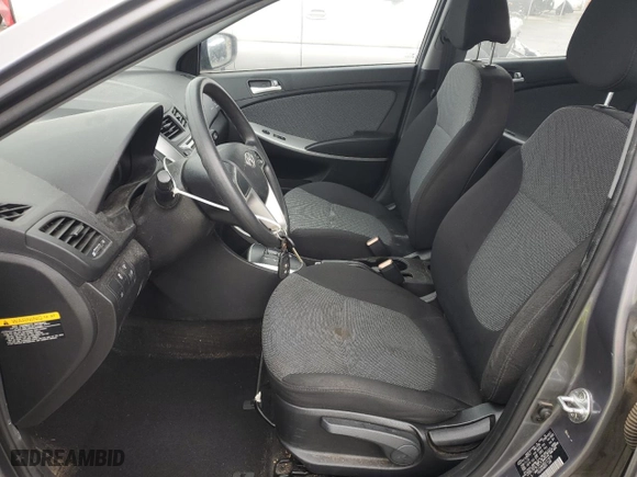 2013 Hyundai Accent GL with VIN KMHCT5AE8DU121879, listed as a Copart auction lot 48622275 with 91,443 mi miles and Clean Title. Bid and sale history available at carsss.com. Image 7.
