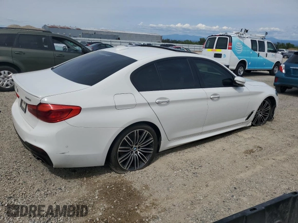 2017 BMW 5 Series 540i с VIN WBAJE5C35HG478004, выставлен на аукционе Copart как лот 57184545 с пробегом Не указан миль и Списание • Salvage title. История ставок и продаж доступна на DreamBid. Изображение 3.