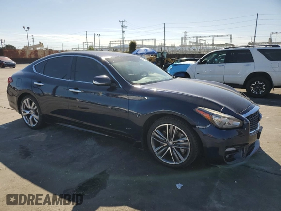 2017 Infiniti Q70 3.7 z VIN JN1BY1AP1HM741381, wystawiony jako Copart lot #48637015 z przebiegiem 122 862 mil mil oraz Szkoda całkowita • Salvage title. Historia ofert i sprzedaży dostępna na DreamBid. Obrazek 4.