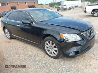 2008 Lexus LS 460 with VIN JTHBL46F685076029, listed as a IAAI auction lot 42786596 with 344,235 mi miles and . Bid and sale history available at DreamBid. Image 1.