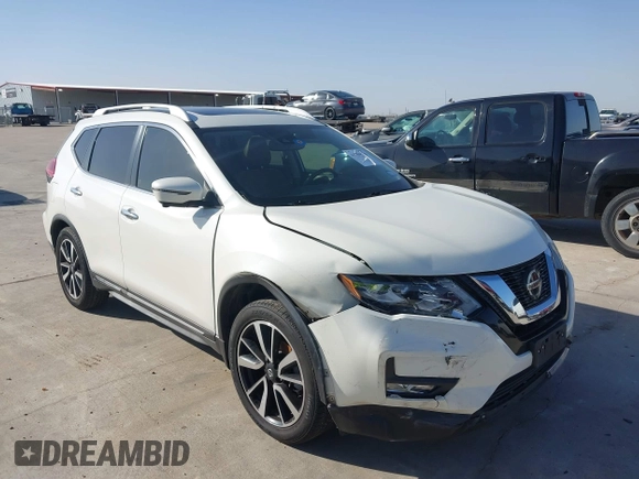 2018 Nissan Rogue SV with VIN JN8AT2MT4JW487069, listed as a IAAI auction lot 41704570 with 98,360 mi miles and . Bid and sale history available at carsss.com. Image 1.