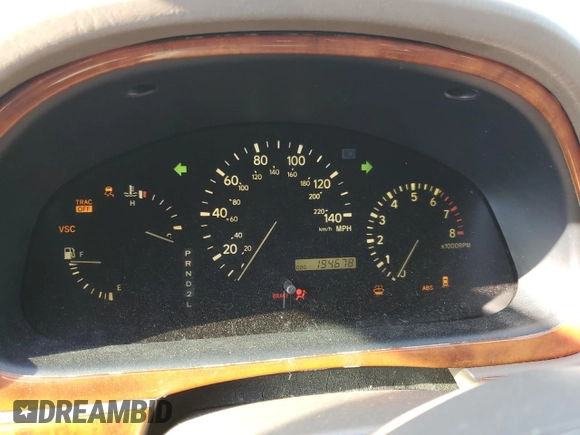 2003 Lexus RX 300 with VIN JTJGF10U830164068, listed as a Copart auction lot 75076824 with 194,678 mi miles and Non Repairable. Bid and sale history available at carsss.com. Image 9.