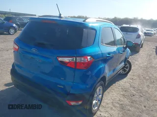 2019 Ford EcoSport SE with VIN MAJ3S2GE9KC280576, listed as a IAAI auction lot 42103070 with 50,018 mi miles and . Bid and sale history available at DreamBid. Image 4.