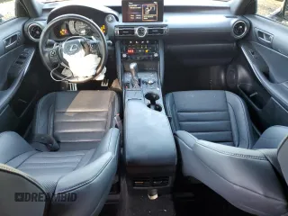 2022 Lexus IS 350 F Sport with VIN JTHGZ1E20N5026160, listed as a Copart auction lot 85390704 with 25,953 mi miles and Salvage title. Bid and sale history available at DreamBid. Image 8.