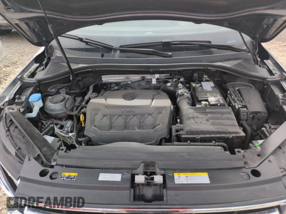 2024 Volkswagen Tiguan S with VIN 3VVFB7AXXRM109652, listed as a Copart auction lot 58813325 with 18,850 mi miles and Salvage title. Bid and sale history available at DreamBid. Image 11.