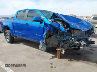 2019 Chevrolet Colorado 2WD Z71 with VIN 1GCGSDEN9K1355783, listed as a IAAI auction lot 41884595 with 78,827 mi miles. Bid and sale history available at carsss.com. Image 1.