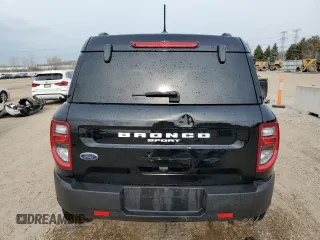 2023 Ford Bronco Sport Big Bend z VIN 3FMCR9B64PRD00235, wystawiony jako Copart lot #53179885 z przebiegiem 28 439 mil mil oraz Szkoda całkowita • Salvage title. Historia ofert i sprzedaży dostępna na DreamBid. Obrazek 6.