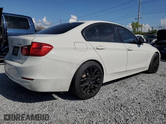 2015 BMW 3 Series 328i with VIN WBA3C1C50FP116720, listed as a Copart auction lot 51380055 with 154,956 mi miles and Clean Title. Bid and sale history available at carsss.com. Image 3.