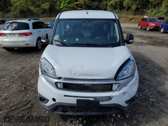 2022 Ram ProMaster City Cargo Tradesman with VIN ZFBHRFAB6N6X11883, listed as a Copart auction lot 74130934 with 2,110 mi miles and Salvage Title. Bid and sale history available at DreamBid. Image 5.