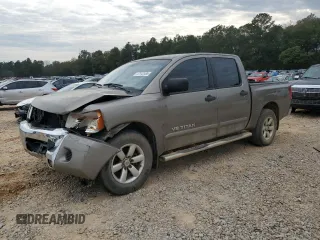 2008 Nissan Titan XE with VIN 1N6BA07D58N347057, listed as a Copart auction lot 47142485 with 108,640 mi miles and Salvage Title. Bid and sale history available at carsss.com. Image 1.