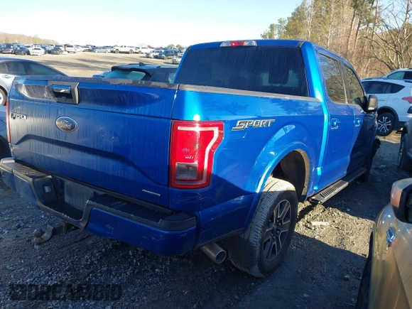2015 Ford F-150 XL with VIN 1FTEW1CF4FFB55487, listed as a IAAI auction lot 41867754 with 213,454 mi miles. Bid and sale history available at carsss.com. Image 4.