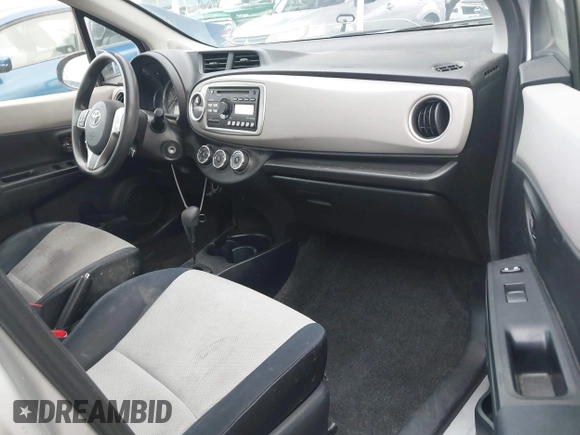 2012 Toyota Yaris L with VIN JTDKTUD30CD525956, listed as a IAAI auction lot 42057788 with 191,307 mi miles. Bid and sale history available at carsss.com. Image 5.