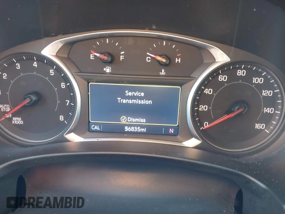 2019 GMC Terrain SLT with VIN 3GKALVEV4KL358841, listed as a IAAI auction lot 41776703 with 56,835 mi miles. Bid and sale history available at carsss.com. Image 7.