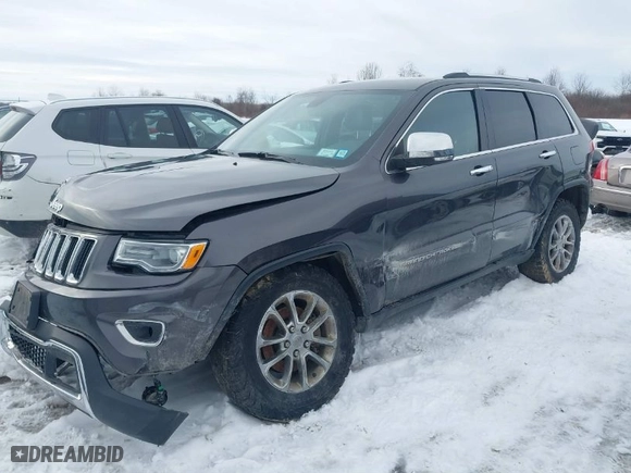 2015 Jeep Grand Cherokee Limited with VIN 1C4RJFBG0FC738194, listed as a IAAI auction lot 41695431 with 169,919 mi miles. Bid and sale history available at carsss.com. Image 2.