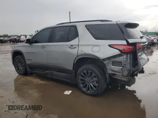 2023 Chevrolet Traverse RS z VIN 1GNERJKW1PJ145143, wystawiony jako Copart lot #73587744 z przebiegiem 6 278 mil mil oraz Szkoda całkowita • Salvage title. Historia ofert i sprzedaży dostępna na DreamBid. Obrazek 2.