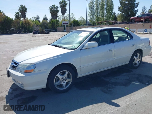 2002 Acura TL with VIN 19UUA56682A012256, listed as a IAAI auction lot 42099903 with 149,782 mi miles. Bid and sale history available at carsss.com. Image 2.
