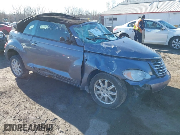 2007 Chrysler PT Cruiser with VIN 3C3JY45X77T612241, listed as a IAAI auction lot 41756209 with 145,457 mi miles. Bid and sale history available at carsss.com. Image 1.