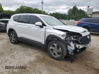 2022 Hyundai Santa Fe SE with VIN 5NMS1DAJ2NH397951, listed as a Copart auction lot 62522614 with 19,933 mi miles and Salvage Title. Bid and sale history available at DreamBid. Image 4.
