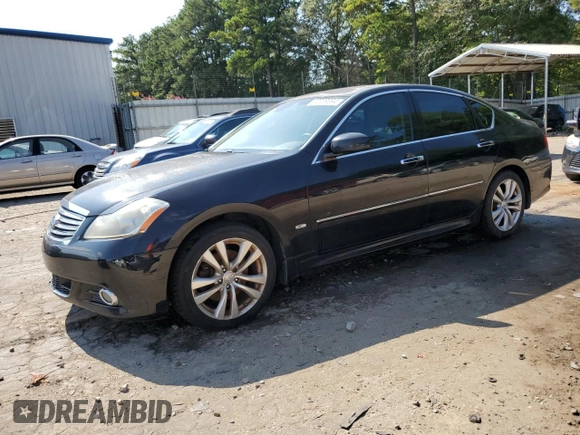 2008 Infiniti M with VIN JNKBY01E98M500804, listed as a Copart auction lot 41509905 with 180,739 mi miles and Non repairable. Bid and sale history available at DreamBid. Image 1.